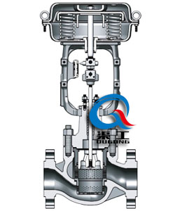 HCB平衡籠式調節閥（結構圖）